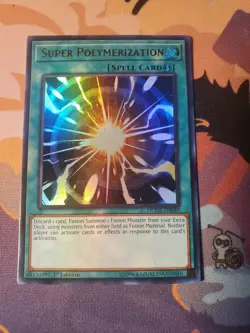 SUPER POLYMERIZATION 1ST EDITION ULTRA RARE DUDE-EN040 (NM) YUGIOH! - Image 1