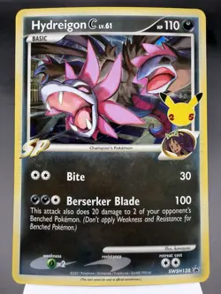 Hydreigon C SWSH138 - Holo Rare - Sword & Shield Promo Pokemon Card NM - Image 1