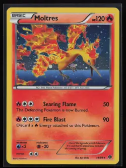 Moltres - 14/99 (Next Destinies) Cosmos Holo Blister Exclusives Pokemon TCG Card - Image 1