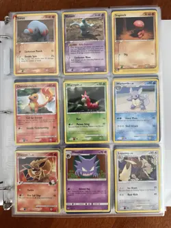 Vintage Pokemon Binder Collection 31 Pages! 500+ Cards! - Image 1