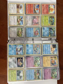 Vintage Pokemon Binder Collection 31 Pages! 500+ Cards! - Image 4