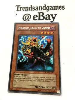 YUGIOH - PROMOTHEUS, KING OF THE SHADOWS - FOTB-EN063 - SECRET RARE - NEAR MINT - Image 3