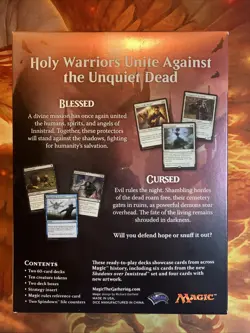 MTG Duel Decks: Blessed vs. Cursed - Box Set Factory Sealed!! - Image 2