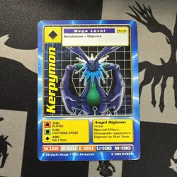 2000 Digimon Digi Battle TCG Kerpymon Movie Promo MO-08 - Image 1