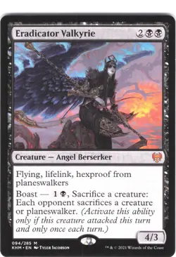 Eradicator Valkyrie #94 Kaldheim Regular Mythic - Image 1