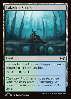 Lakeside Shack DSK 0262 MTG Dual Land - Image 1