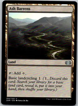 Magic the Gathering Ash Barrens Double Masters MTG Free Shipping! - Image 1