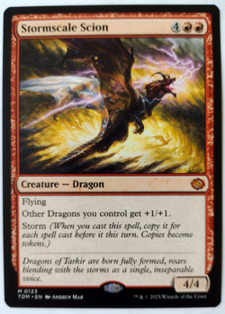 Stormscale Scion - Tarkir: Dragonstorm (TDM) - EN - M 0123 - Image 1