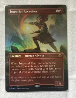 Imperial Recruiter (Borderless) MTG Modern Horizons 2 FOIL NM!! - Image 1