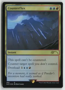 Counterflux Lightly Played Foil 482 Secret Lair Drop Series Magic: The Gathering - Image 1