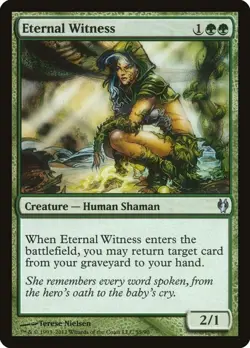 Eternal Witness U Duel Decks: Izzet vs. Golgari 55 LP - Image 1