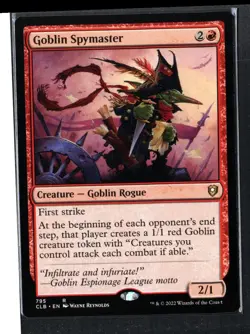 2022 Commander Legends: Battle for Baldur's Gate Goblin Spymaster - Image 1