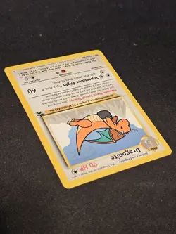 Pokemon TCG Dragonite 5 Movie Black Star Promo Mint / Near Mint - Image 3