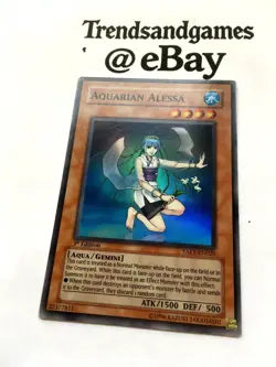 YUGIOH - AQUARIAN ALESSA - TAEV-EN020 - 1ST ED - ULTIMATE - NM - TACTICAL EVO. - Image 3