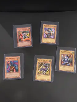 YuGiOh 1st Edition Warriors Lot; 5 Card - Image 1