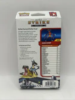 Pokemon Sun & Moon: Ultra Prism Mach Strike Theme Deck - Garchomp - New & Sealed - Image 2