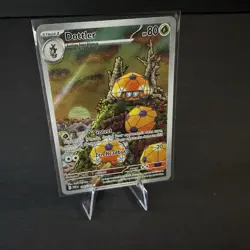 Pokemon TCG Dottler Paradox Rift 184/182 Holo Illustration Rare - Image 1