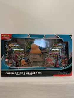 Pokemon TCG Snorlax ex and Blissey ex Special Collection Box (NEW & SEALED) - Image 1
