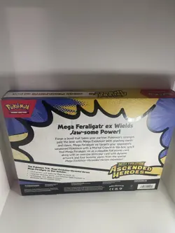 Ascended Heroes Mega Feraligtr Ex Box Pokemon TCG Mega Evolution - Image 2