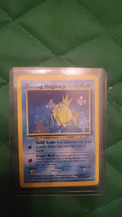 Shining Magikarp Pokemon Neo Revelation 66/64 SECRET RARE HOLO LP - Image 1