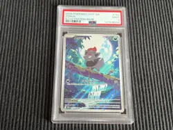 2025 POKEMON WHT EN #142/086 ZORUA *RARE ILLUSTRATION PSA 9 MINT* - Image 1