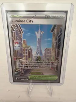 Pokemon Lumiose City 111/088 Trainer Stadium Full Art Holo 2026 TCG - Image 1