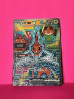 Pokemon TCG Rotom EX Special Illustration Rare Holo 126/094 Phantasmal Flames 1… - Image 1