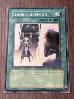Double Summon 5DS1-EN029 1st Edition Yugioh! NM - Image 1