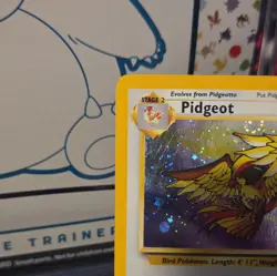 Pidgeot 14/130 Holo Rare Pokemon 2000 Base Set 2 MP - Image 3