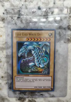 Blue-Eyes White Dragon LC01-EN004 YuGiOh Legendary Collection 1 Limited Edition - Image 1