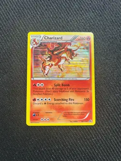 Pokemon Charizard 19/113 Holo Rare Legendary Treasures - Image 1