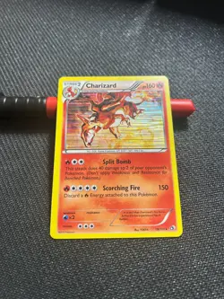 Pokemon Charizard 19/113 Holo Rare Legendary Treasures - Image 2