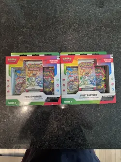 Pokemon First Partner Illustration Collection Series 1 Sealed LOT OF 2 - Image 2