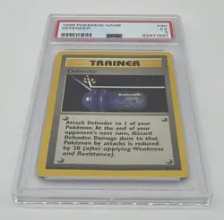 1999 POKEMON BASE SET UNLIMITED #80 DEFENDER EX PSA 5 - Image 2