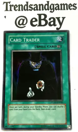 YUGIOH - CARD TRADER - STON-EN046 - ULTIMATE RARE - NEAR MINT STORM OF NEOS N°2 - Image 1