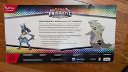 Pokemon TCG Prismatic Evolutions: Lucario Ex & Tyranitar Ex Premium Collection - Image 4