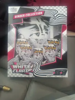 Pokemon White Flare Binder Collection Box - Image 1