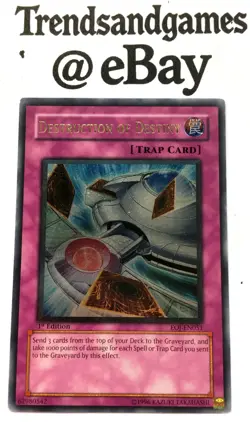 YUGIOH - DESTRUCTION OF DESTINY - EOJ-EN051 - 1ST ED - ULTIMATE RARE - EXCELLENT - Image 1