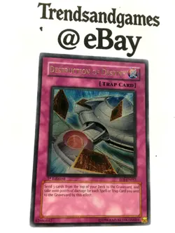 YUGIOH - DESTRUCTION OF DESTINY - EOJ-EN051 - 1ST ED - ULTIMATE RARE - EXCELLENT - Image 2