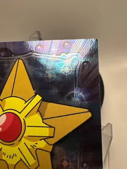1998 Pokemon TV Animation Edition Topps Foil Blue Logo.. Staryu #120 - Image 5