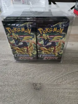 36 Pokemon Crown Zenith Booster Packs Sealed w/ Booster Box Case - Fast Shipping - Image 1