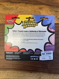 Pokemon TCG: Mega Evolution Ascended Heroes - 2 Pack Blister - Erika’s Tangela - Image 2