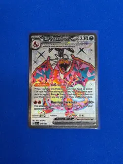 2023 Pokemon OBF EN Obsidian Flames Ultra Rare #215 Charizard ex - Image 1