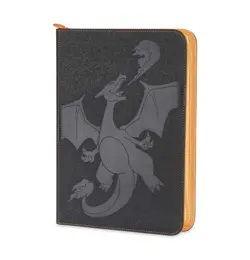 POKEMON CENTER Exclusive Scorching Charizard Premium 9 Pocket Binder NEW IN BOX! - Image 1