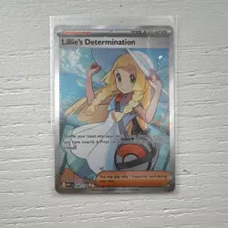 Pokemon Lillie's Determination 169/132 Me01: Mega Evolution Ultra Rare Holo - Image 1