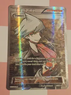 Pokemon XY Ancient Origins Steven Fullart 95/98 MP - Image 1