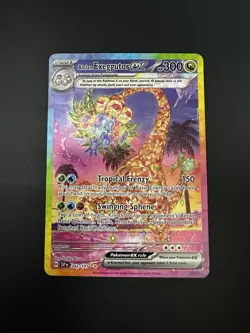 Pokemon Surging Sparks Alolan Exeggutor ex 242/191 - Image 1