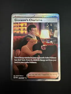 Pokemon 151 Giovanni's Charisma 204/165 - Image 1