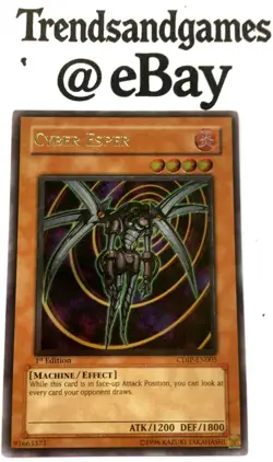 YUGIOH - CYBER ESPER - CDIP-EN005 - ULTIMATE RARE - NEAR MINT - CYBERDARK IMPACT - Image 1