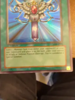 Yu-Gi-Oh Monster reborn LOB-E096 ULTRA RARE 1ST Edition MP European English - Image 3